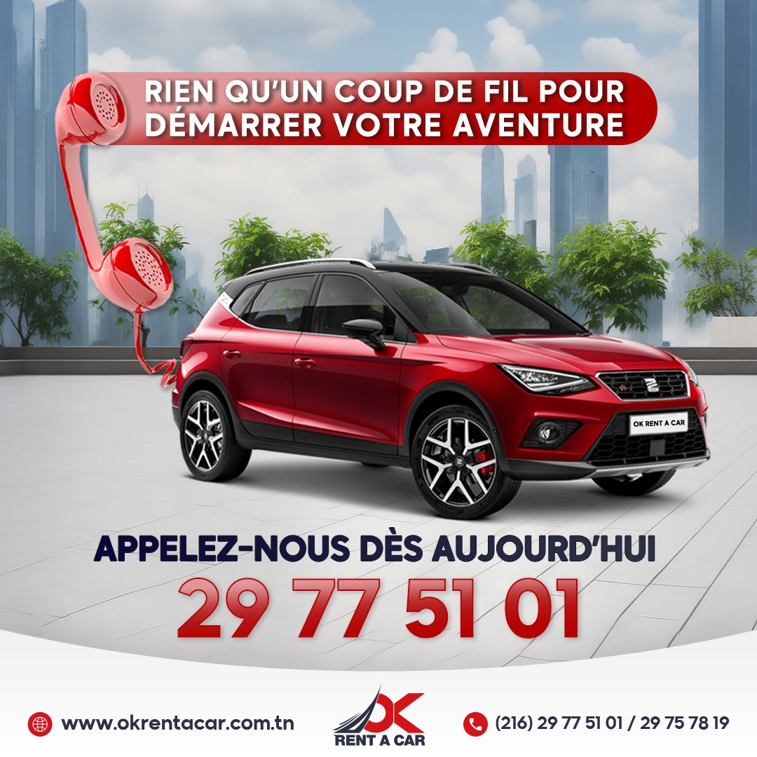 Ok Rent A Car Location de voiture en tunisie