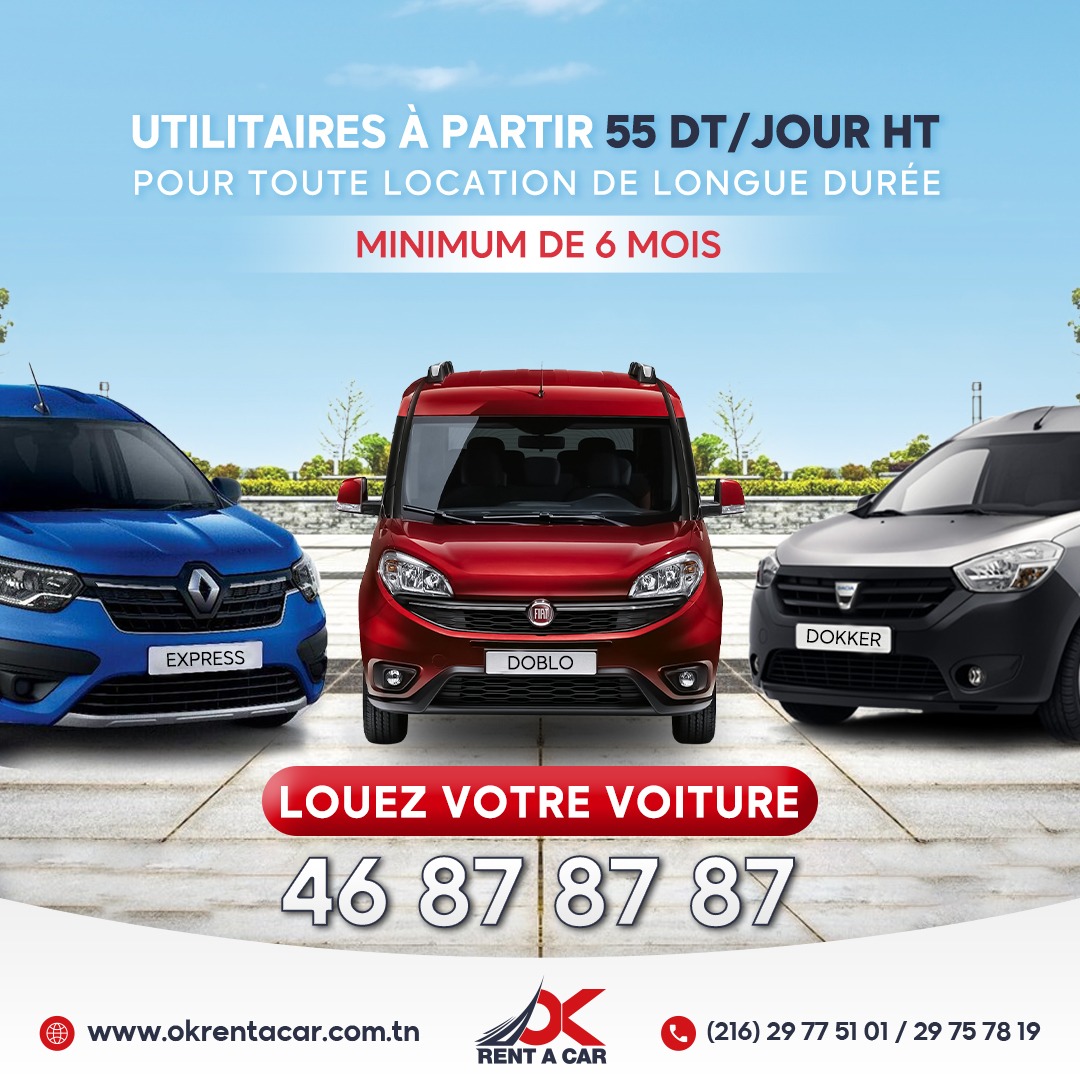 Ok Rent A Car Location de voiture en tunisie